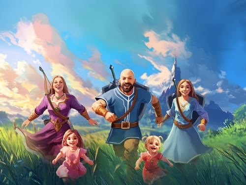 Customer photo review of Fantasy Portrait from Photo