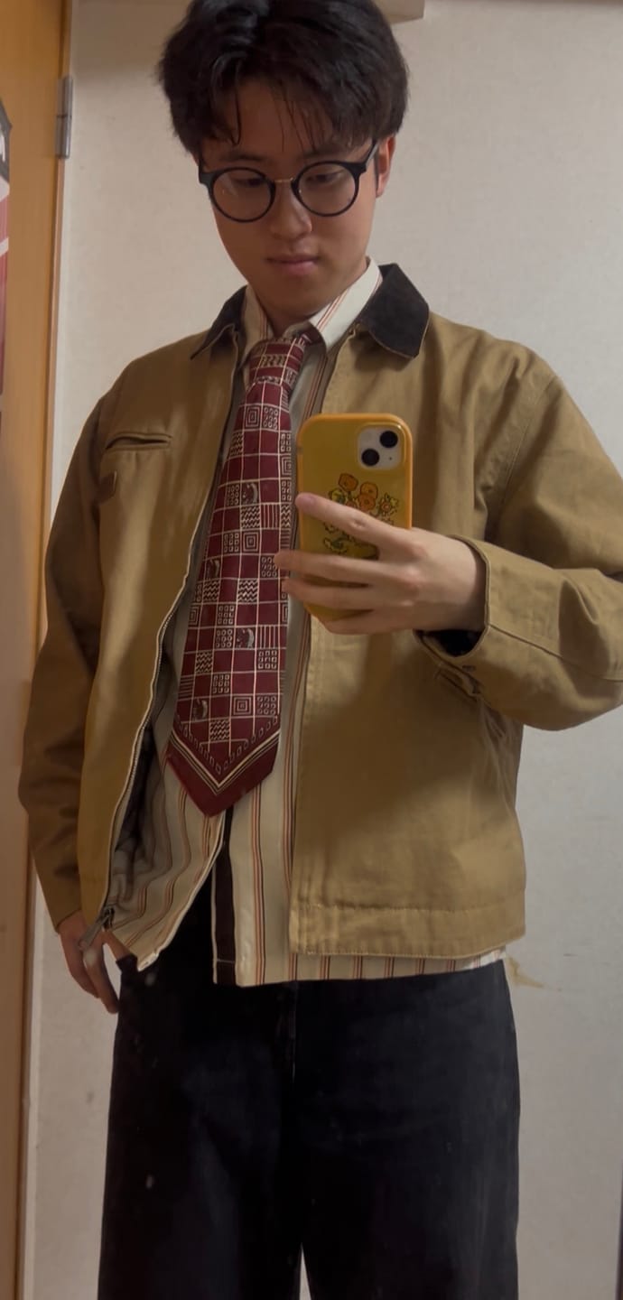Customer photo review of J001複刻　キャンバスデトロイトジャケット