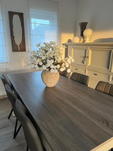 Customer photo review of Fleurs de Kiku - Blanc (20 tiges/ 100 pompons)