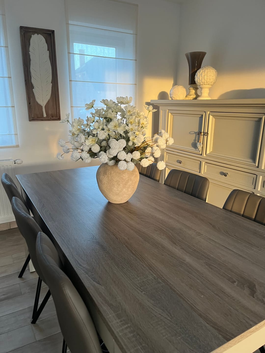 Customer photo review of Fleurs de Kiku - Blanc (20 tiges/ 100 pompons)