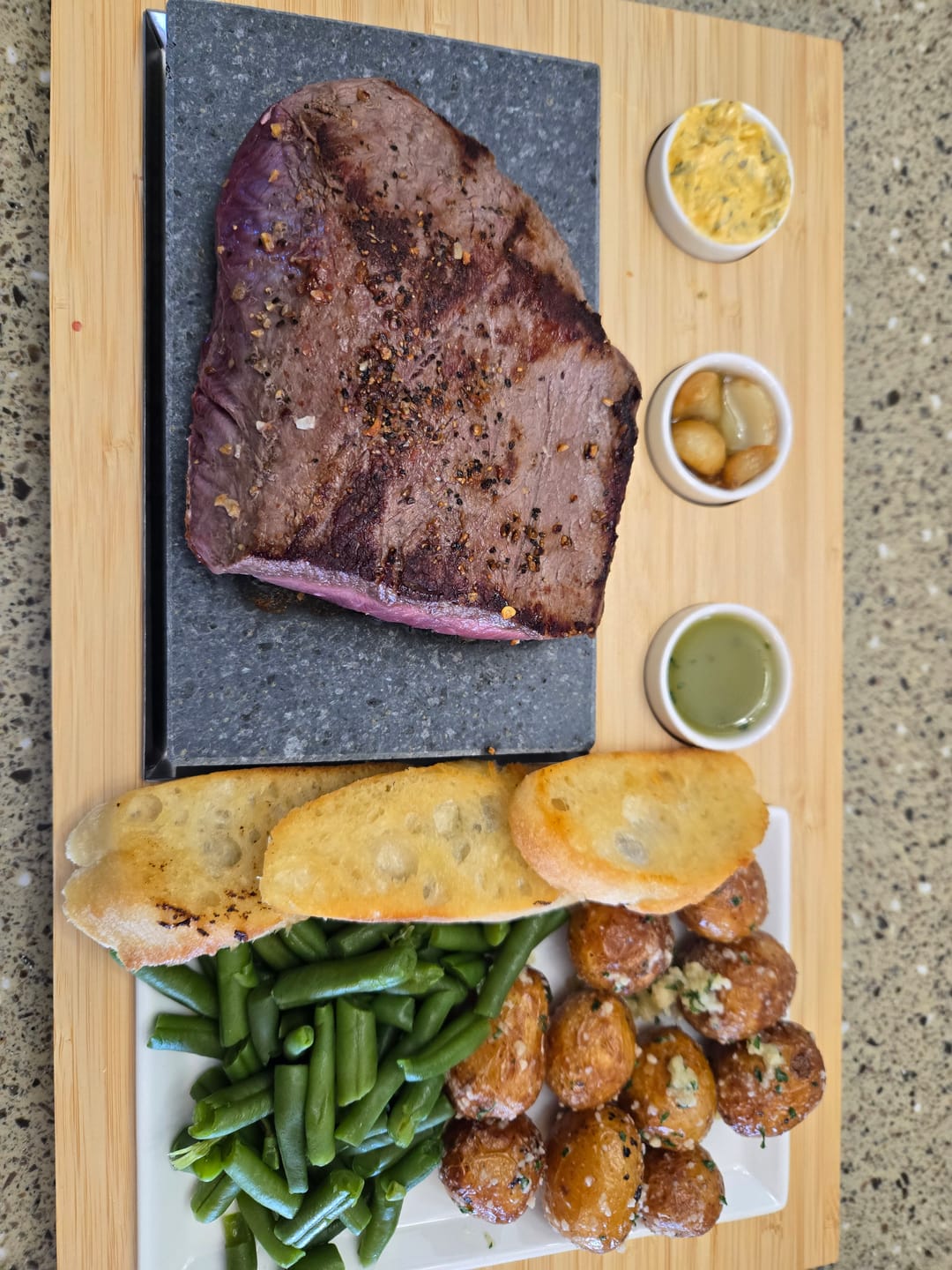 Customer photo review of The Sizzling Steak Set