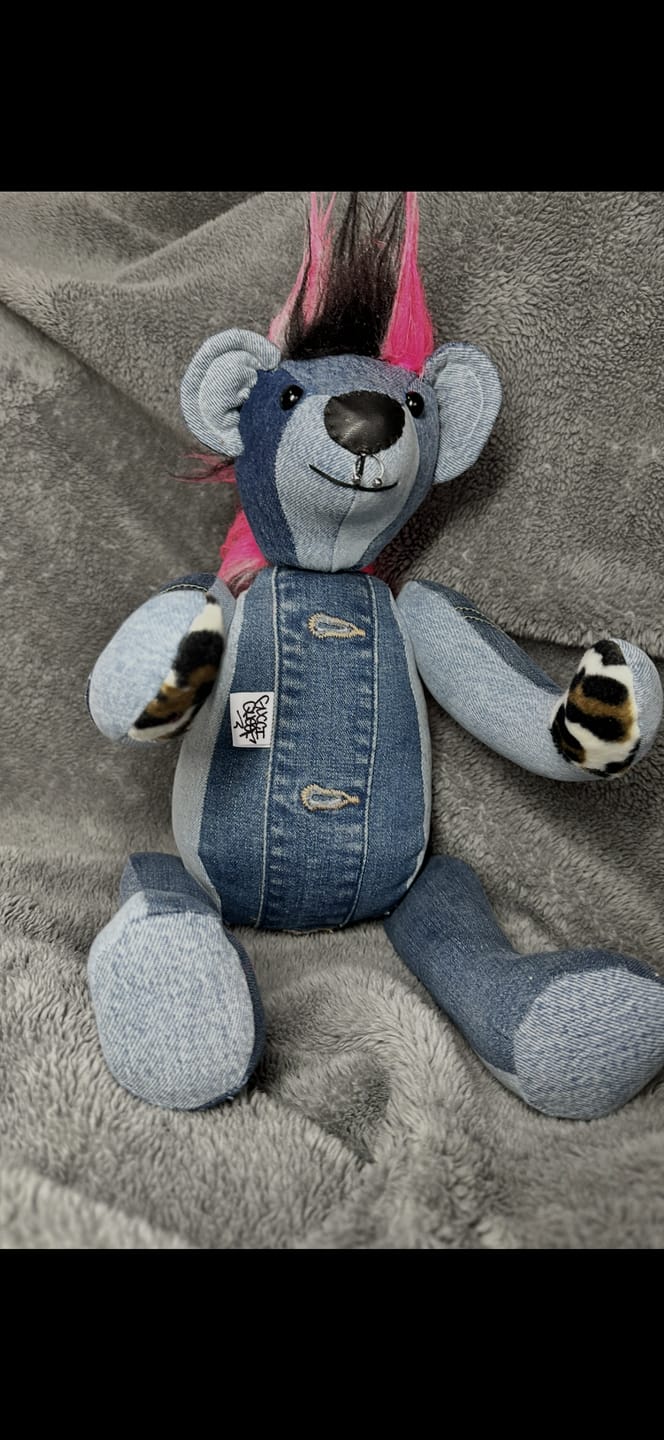Customer photo review of Memory Bear FREE PATTERN