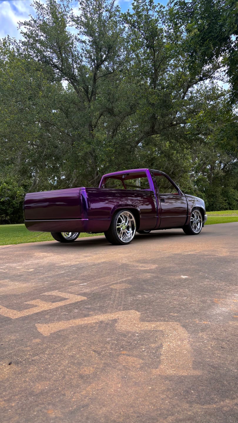 Customer photo review of Celestial Purple Paint Basecoat