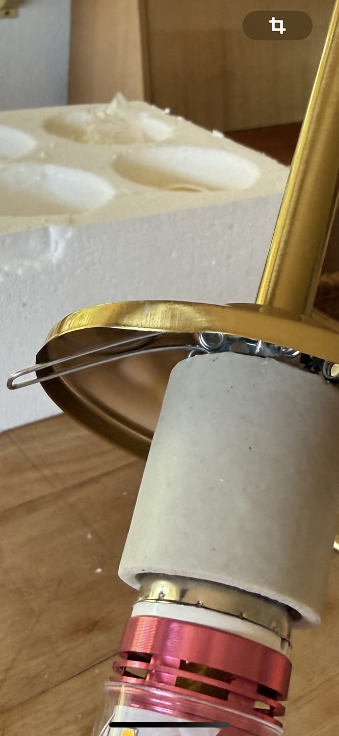 Customer photo review of Moderne Kronleuchter - LuxeGlow