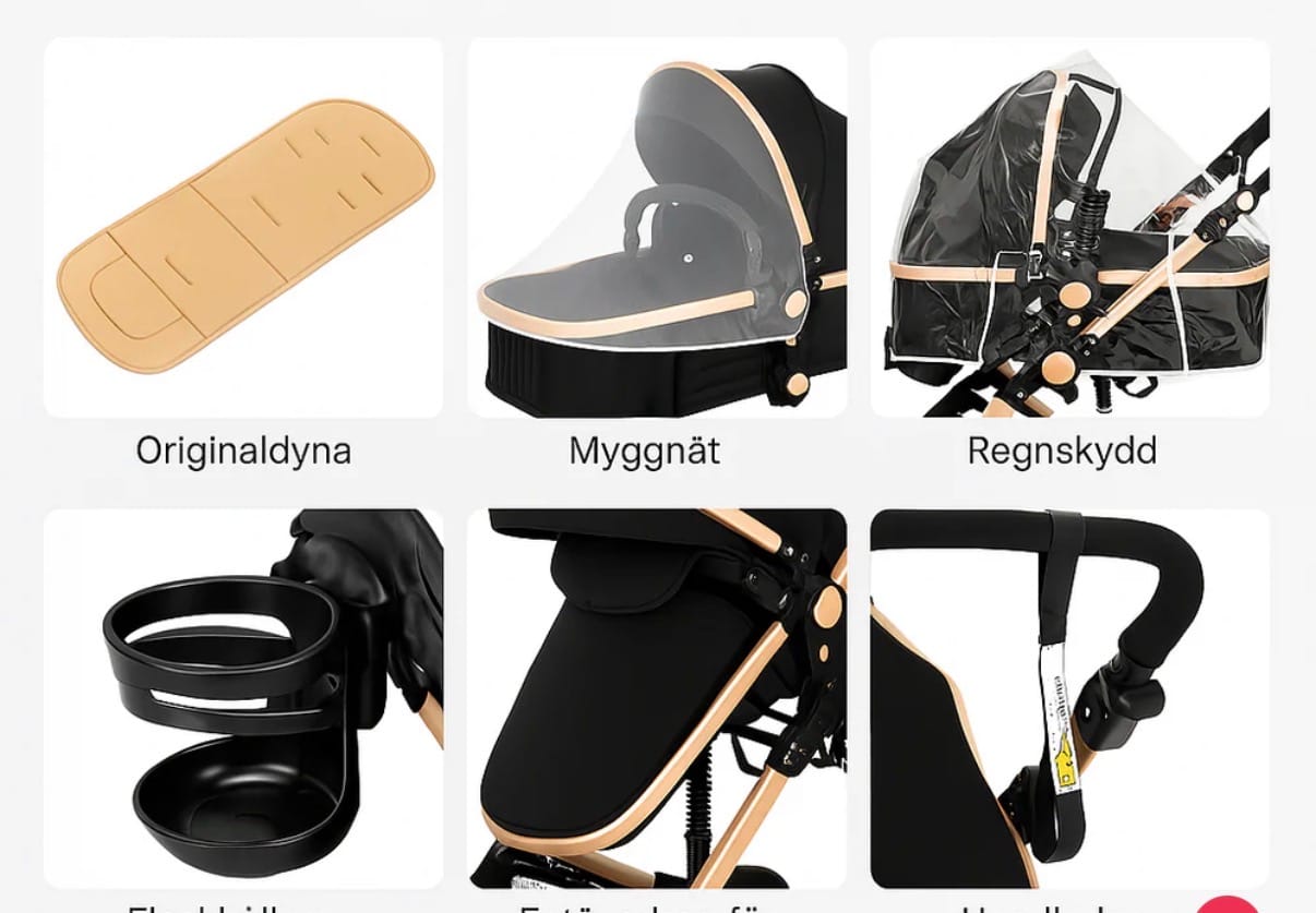 Customer photo review of Barnvagn Premium 3-i-1 by LV