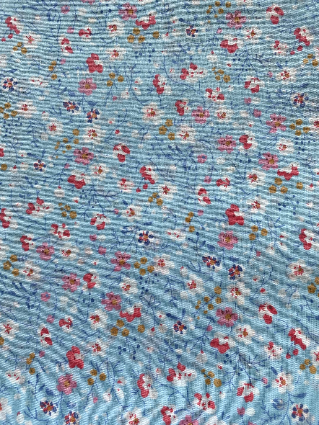 Customer photo review of Floral Field Polycotton Fabric