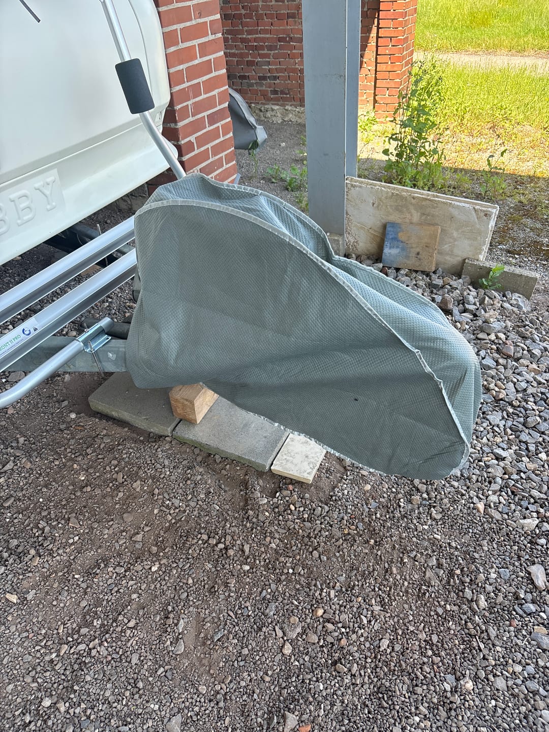 Customer photo review of Deichselabdeckung
