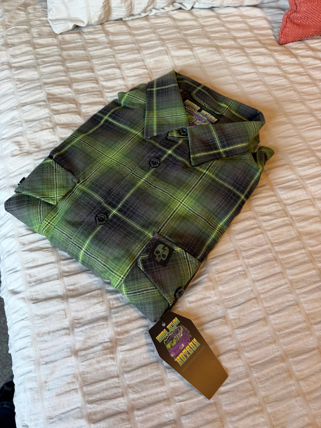 Customer photo review of HOTBOX FLANNEL