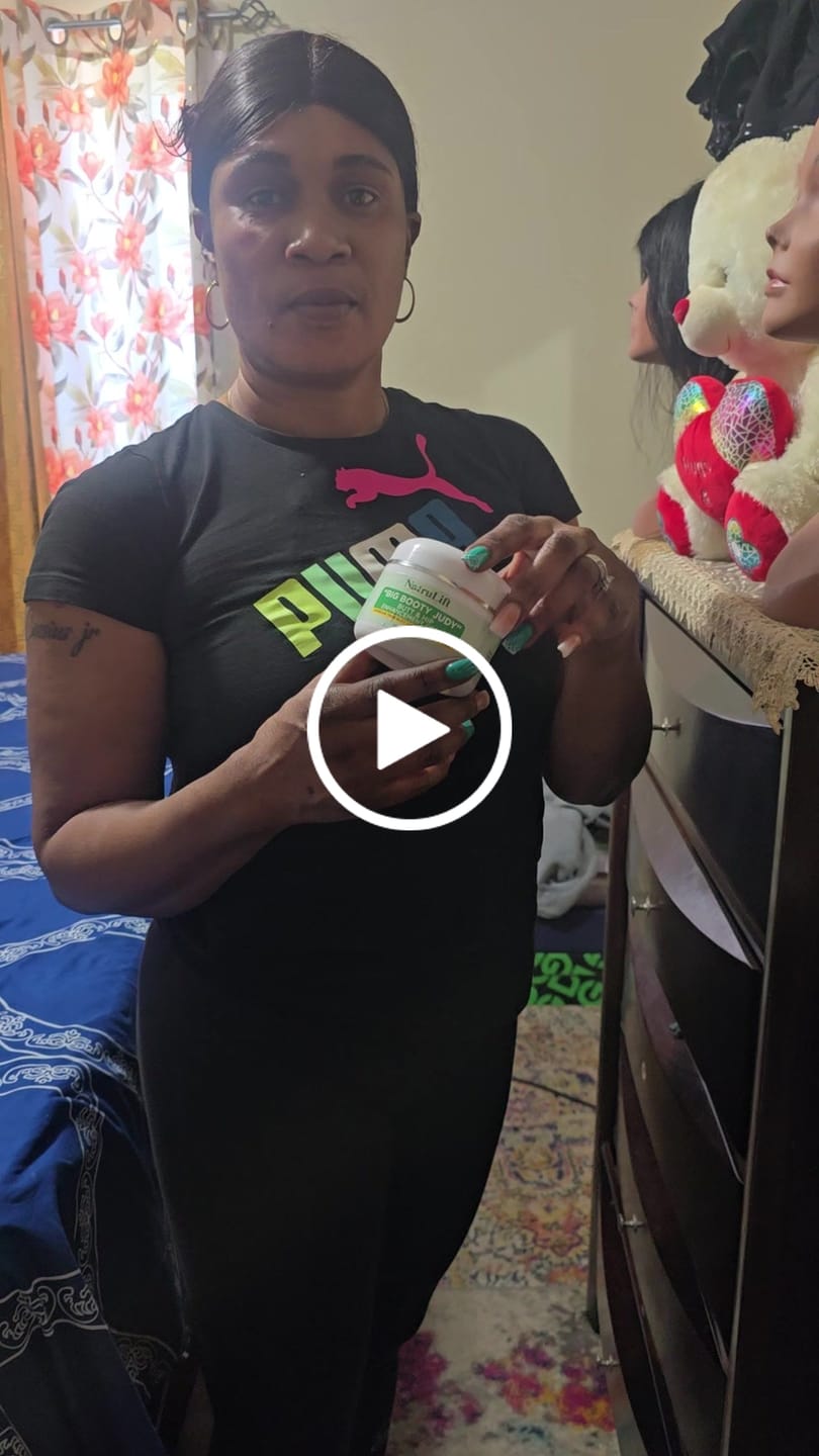 Customer video review of "Big Booty Judy" Butt & Hip Enhancement Cream