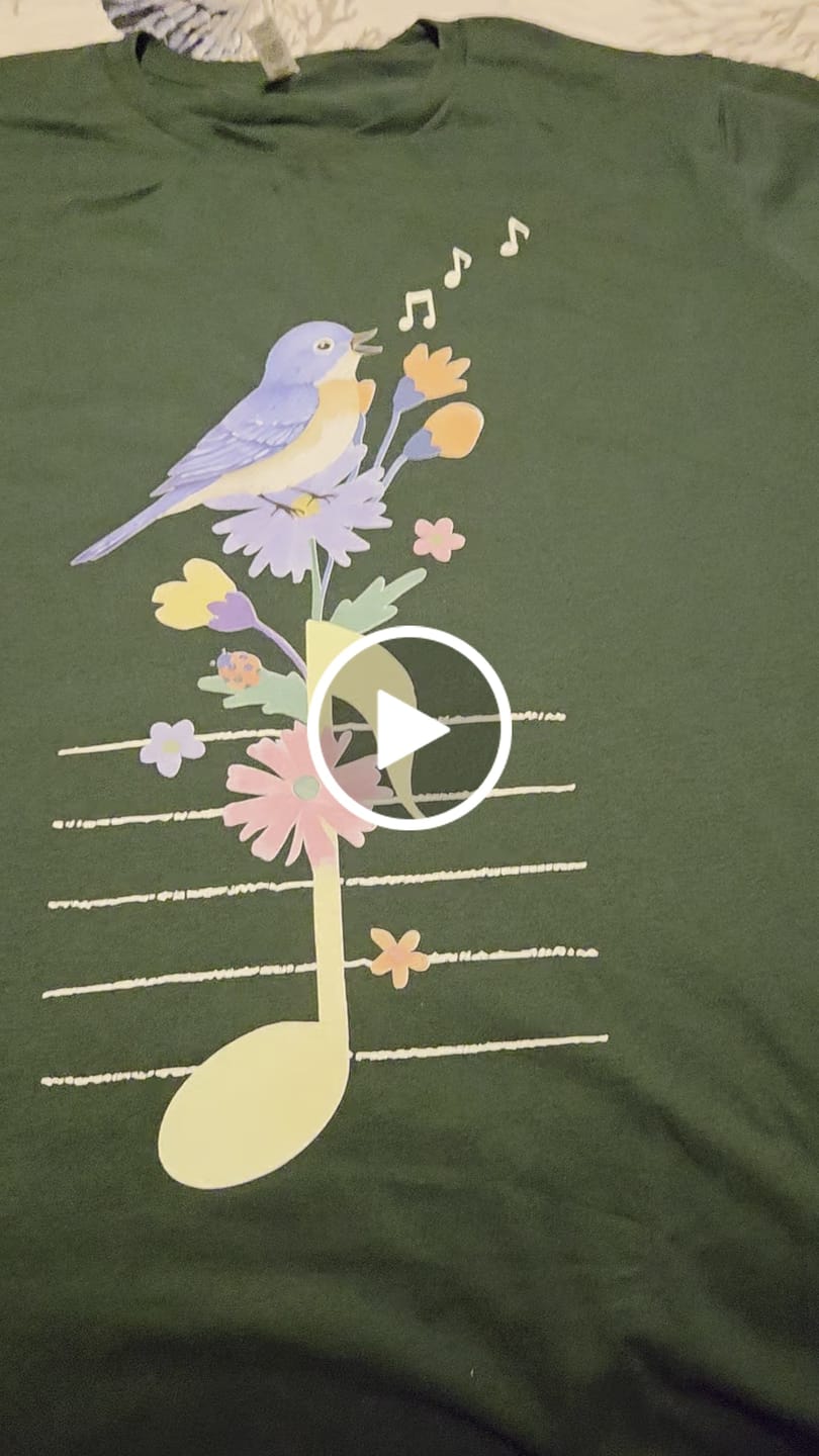 Customer video review of A Little Blue Note T-shirt