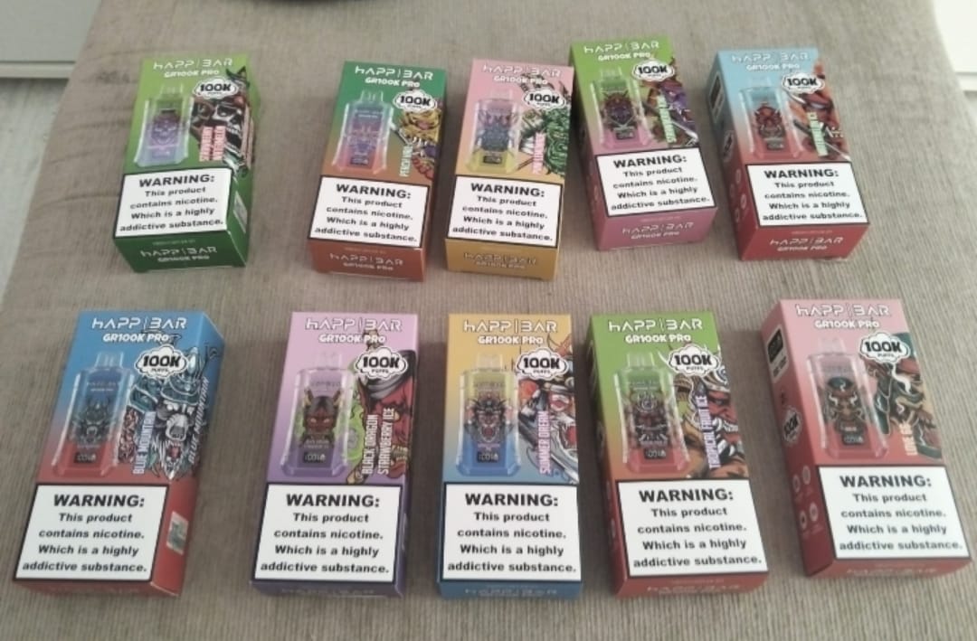 Customer photo review of HAPPBAR GR100k PRO | 100.000 puffs