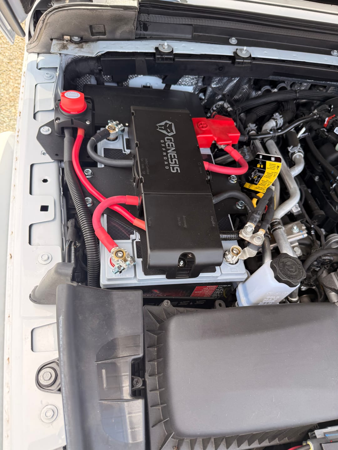 Customer photo review of 2020+ Gas Gladiator Gen 3 Dual Battery System