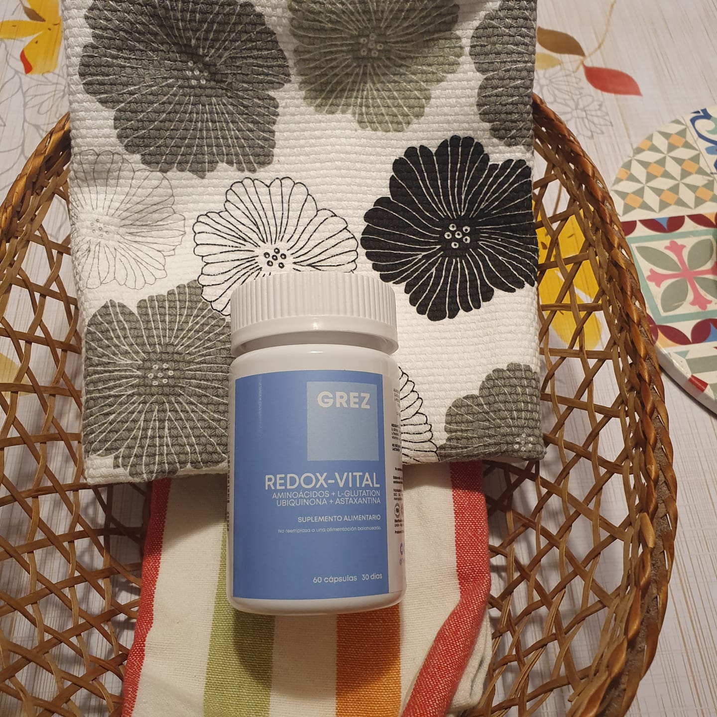 Customer photo review of REDOX-VITAL - Aminoácidos, L-glutation, vitaminas y minerales