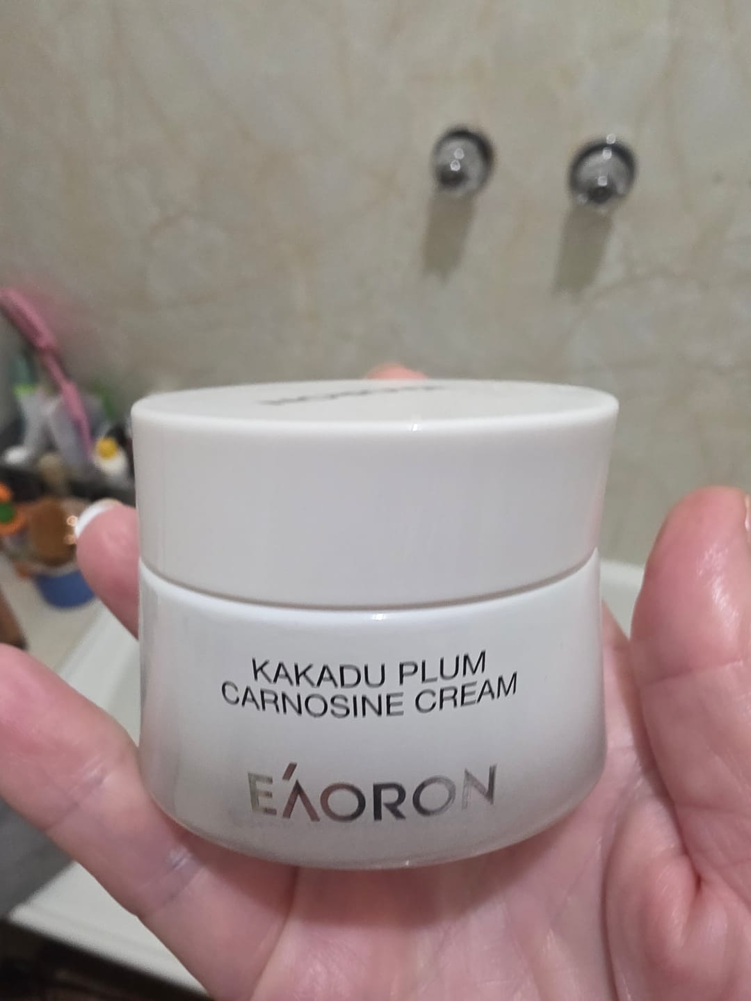 Customer photo review of EAORON Day & Night Cream Bundle