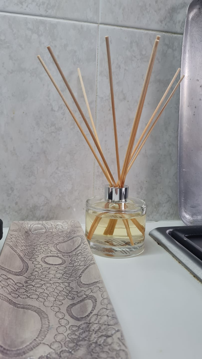 Customer photo review of Lime Basil Mandarin Diffuser - 150ml