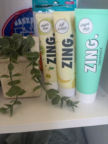 Customer photo review of Toothpaste Starter Pack