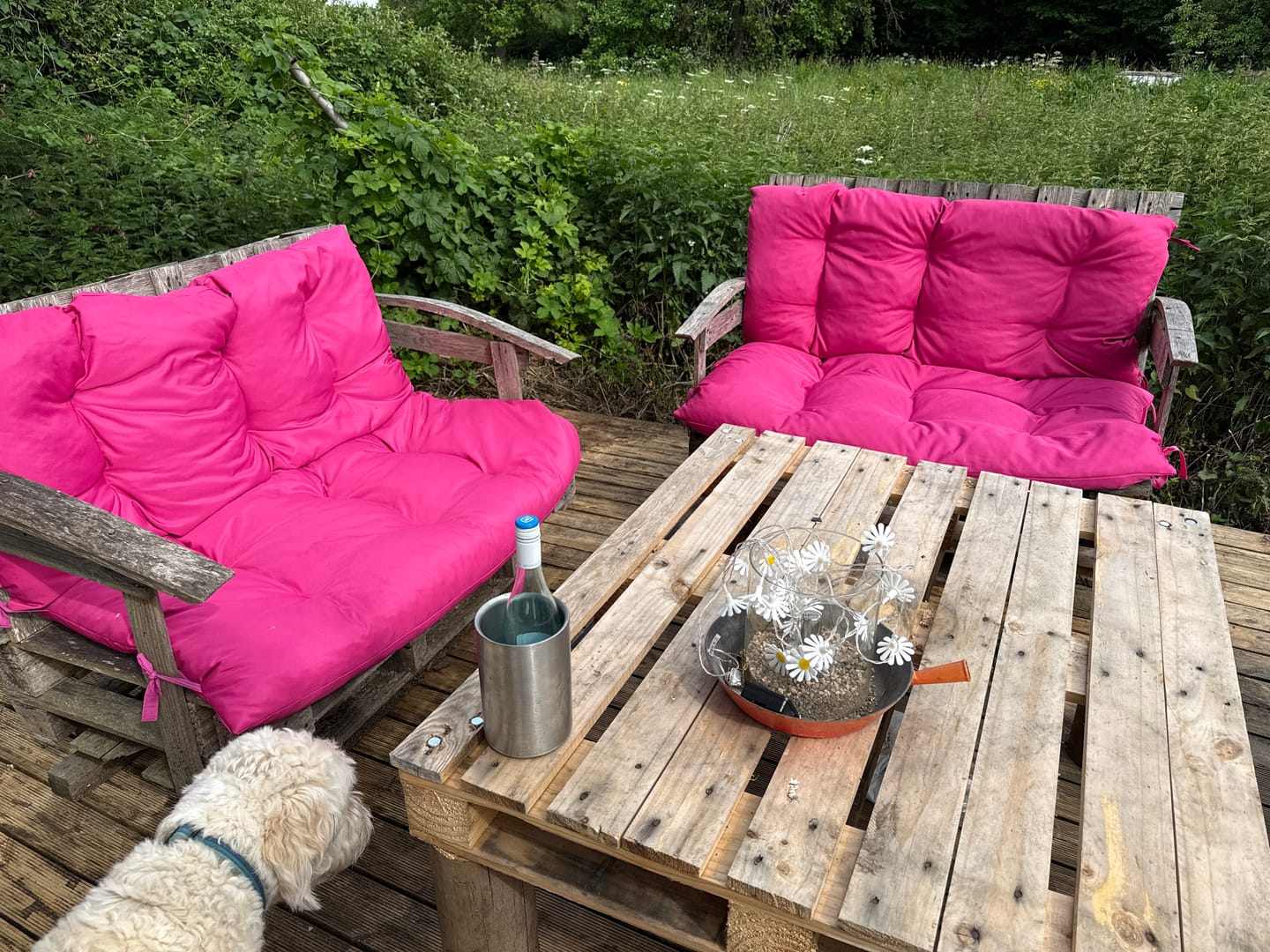 Customer photo review of Outdoor Water Resistant Canvas Fabric