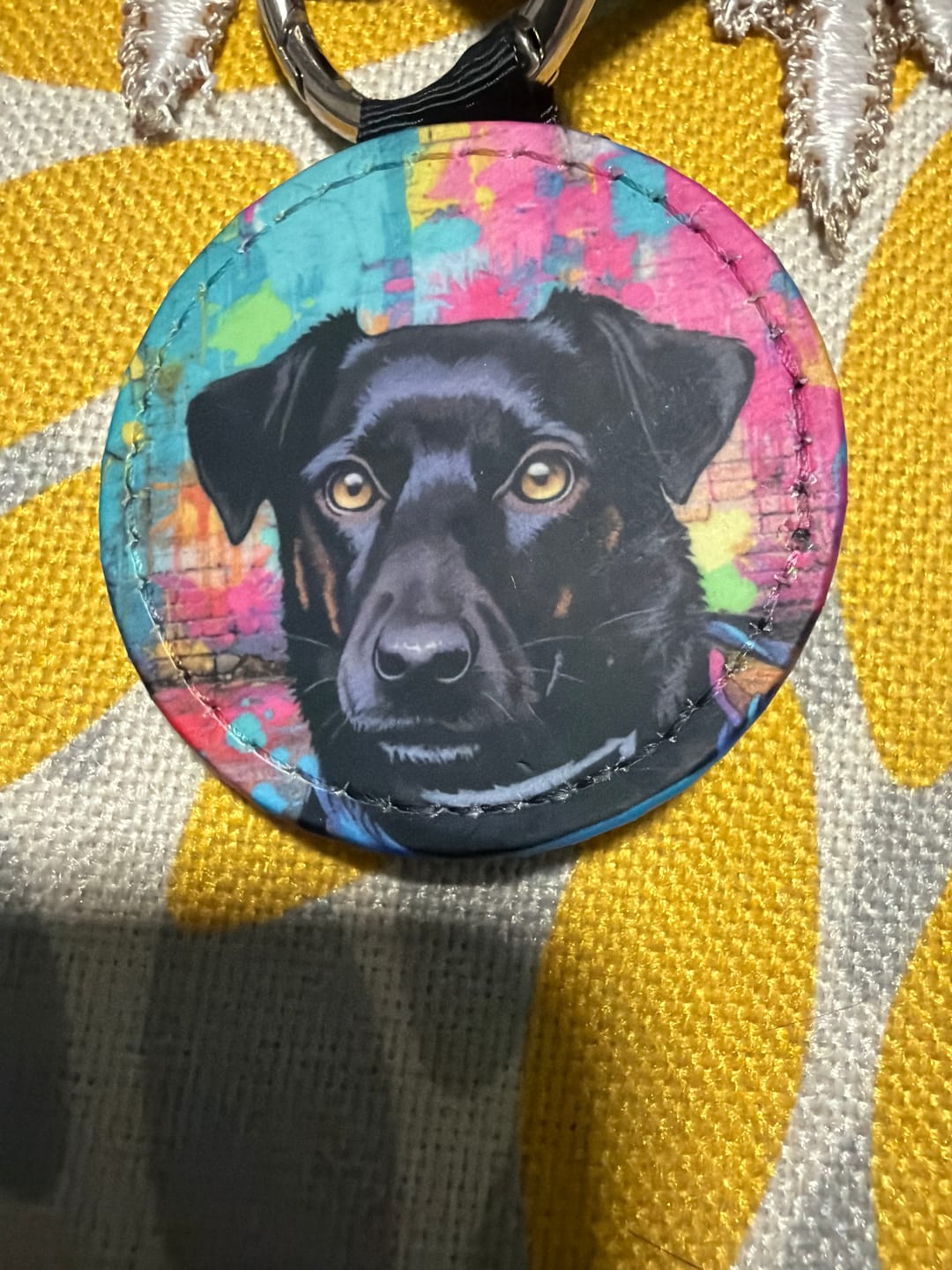 Customer photo review of Personalisierter Schlüsselanhänger - Streetart