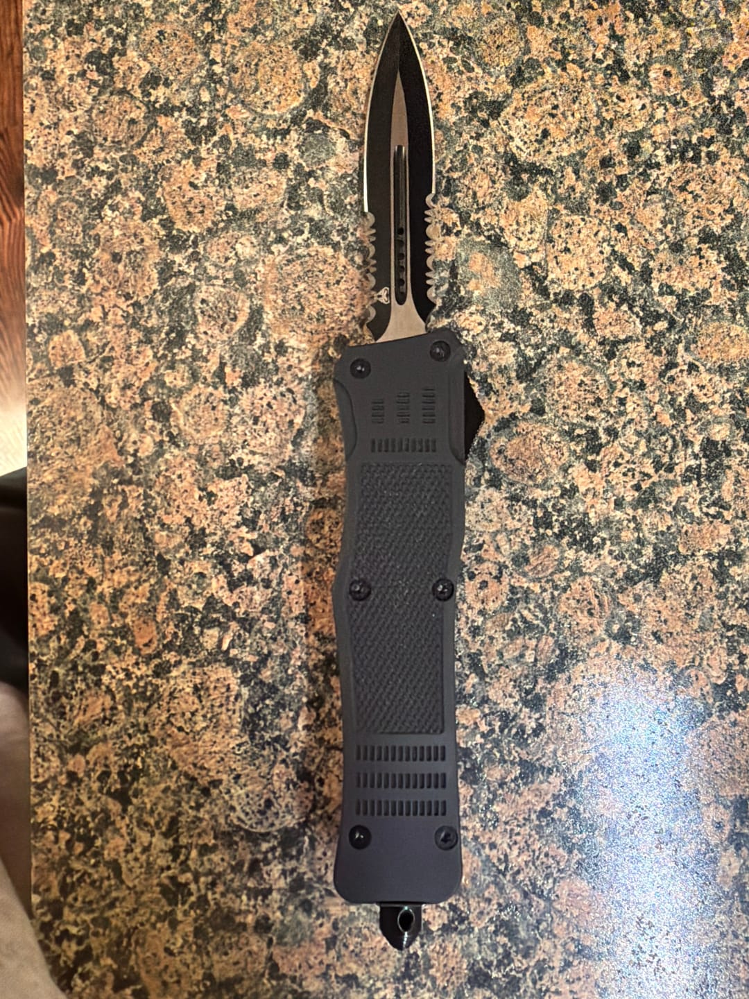 Customer photo review of Black Phantom D/A OTF (Multiple Blade Styles Available)