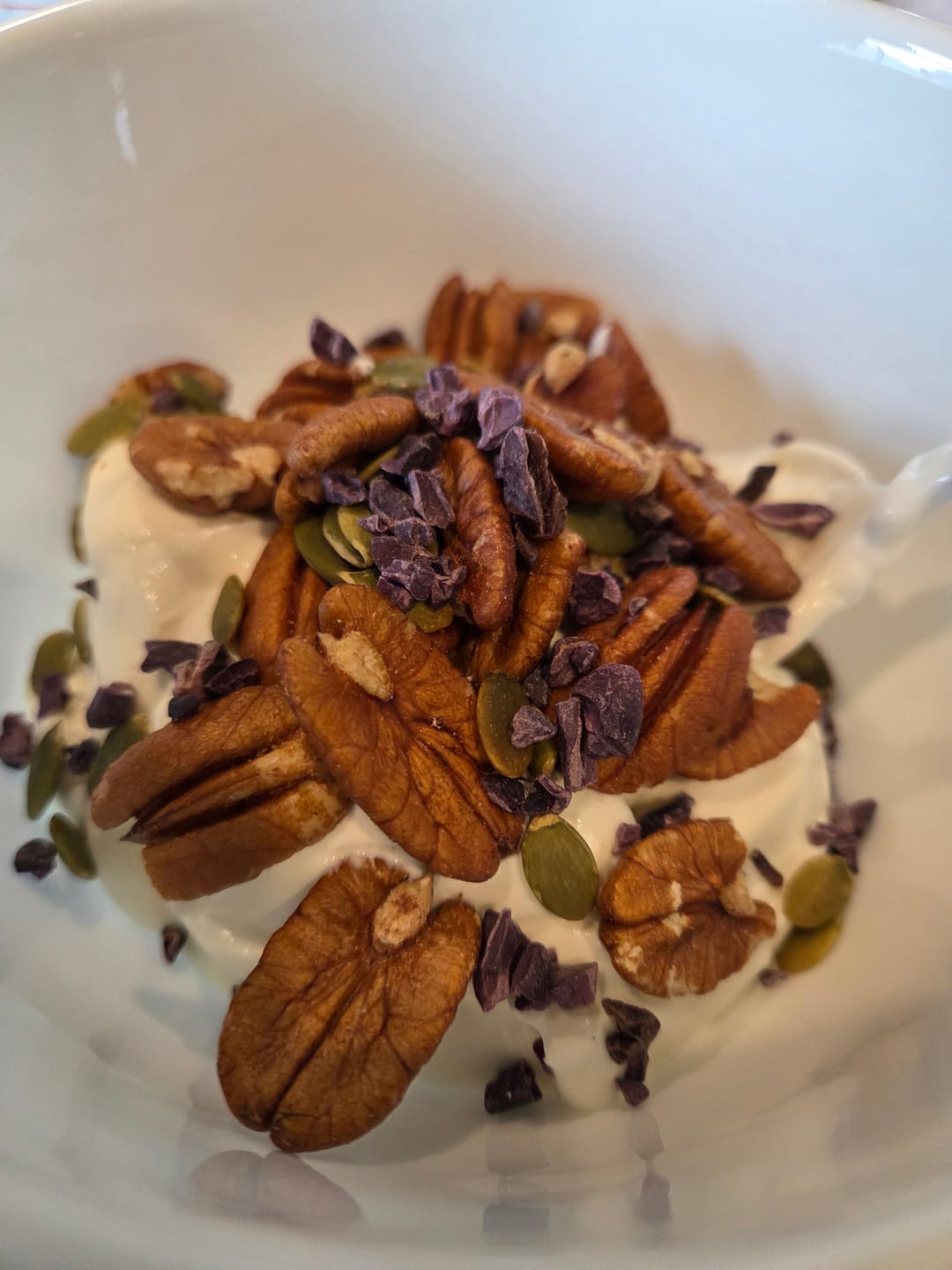 Customer photo review of High Flavanol Cocoa Nibs 10 oz | High Antioxidant | Low Cadmium | Raw Cacao | Purple Cocoa