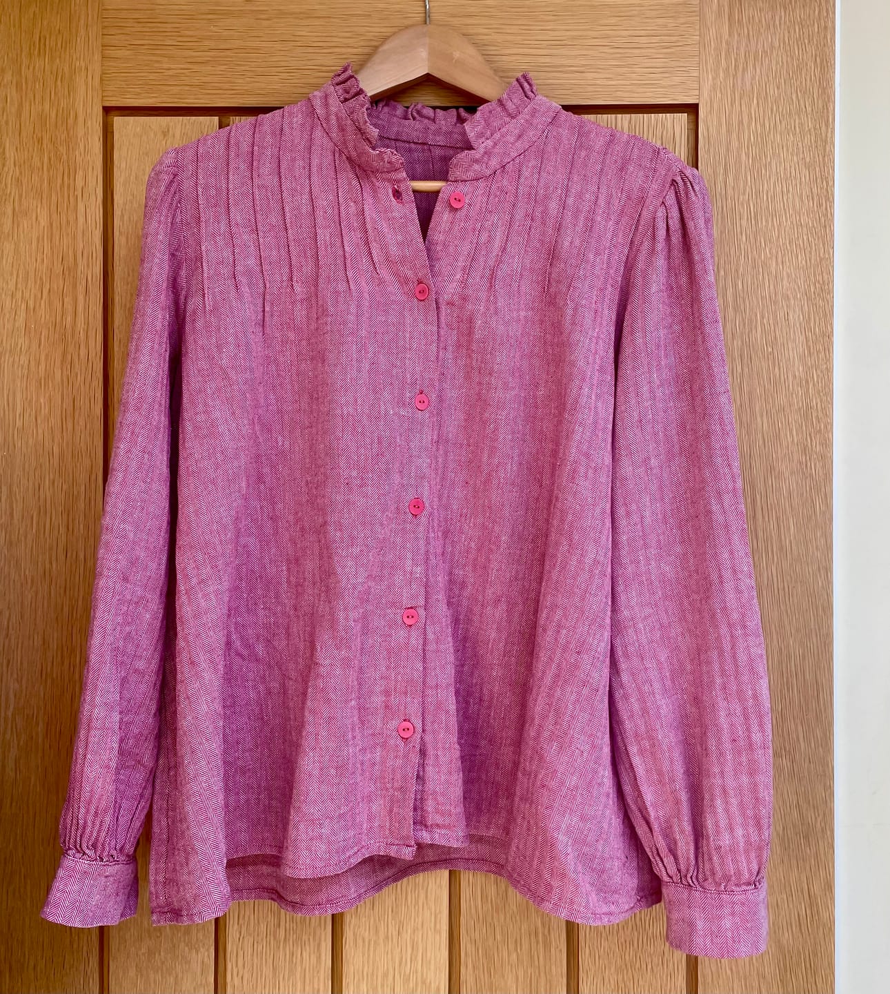 Customer photo review of Cotton Linen Fabric