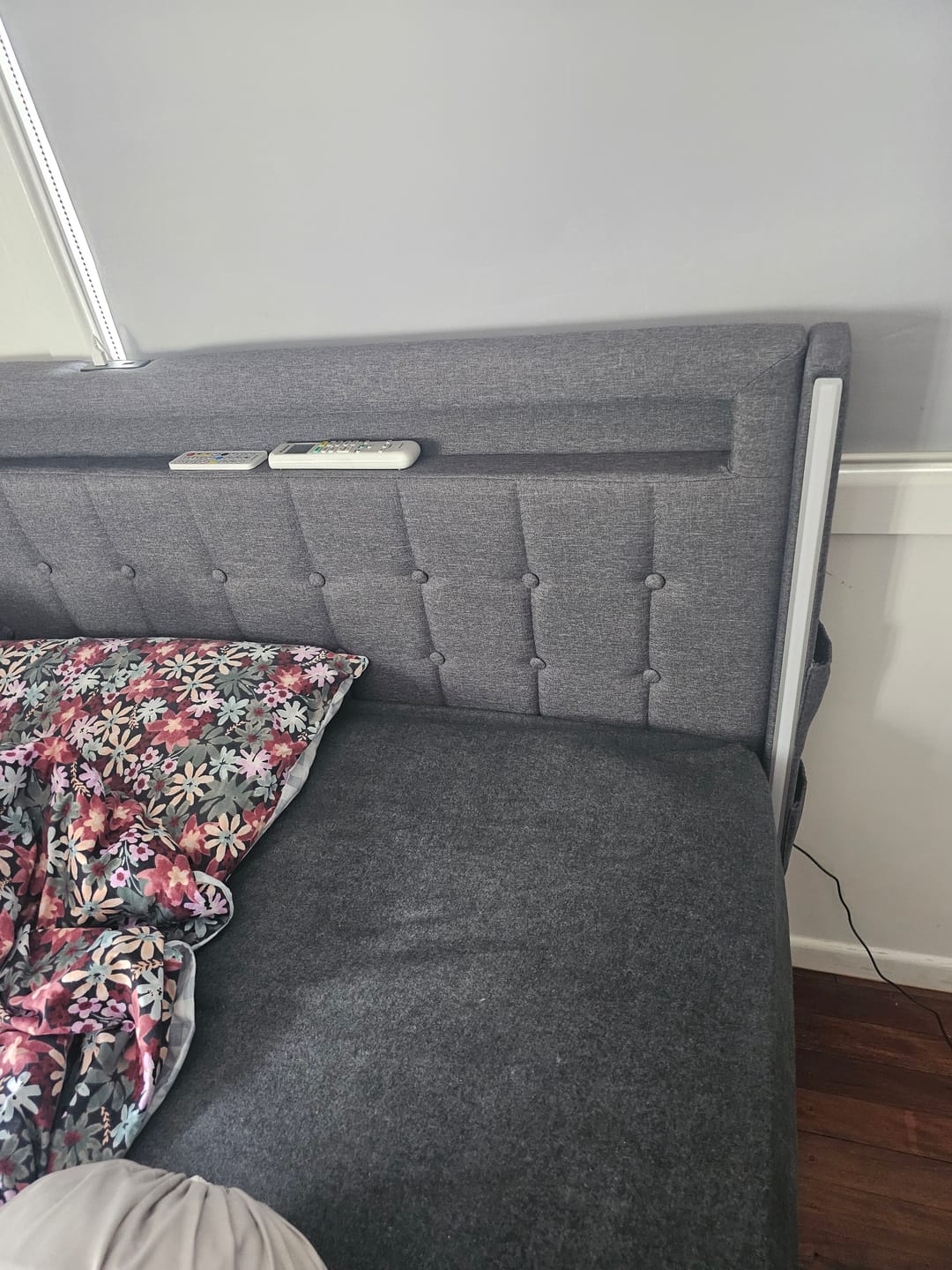 Customer photo review of Queen Size Mattress Black Bamboo Charcoal Fiber 35cm
