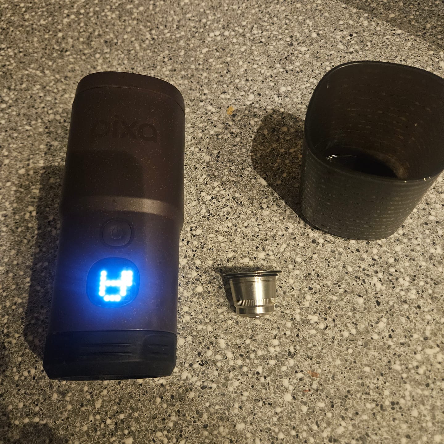 Customer photo review of WayCap Ez for Nespresso - Reusable Stainless Steel Coffee Pods