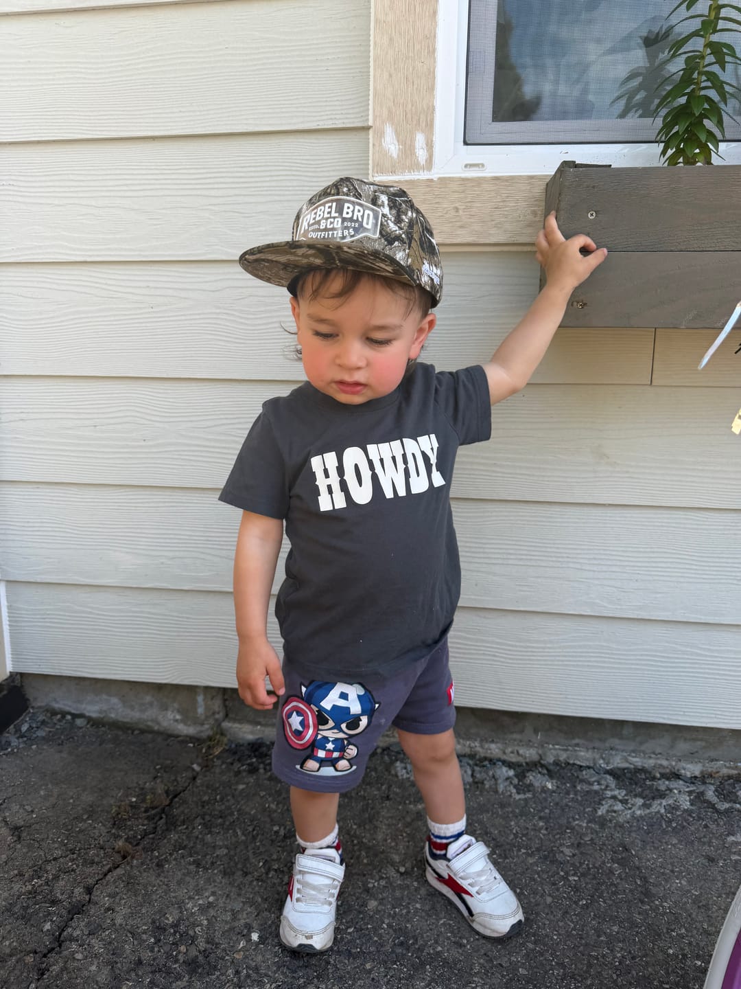 Customer photo review of Snapback in Wallen (Tree Camo)