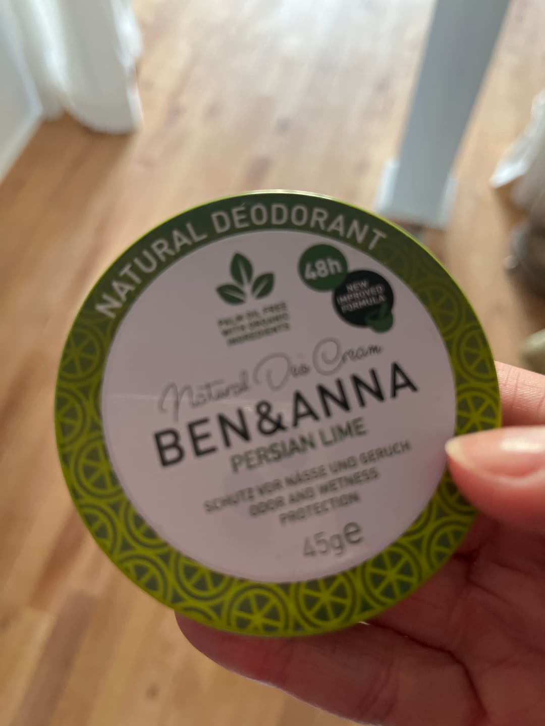 Customer photo review of DEOCREME – PERSIAN LIME