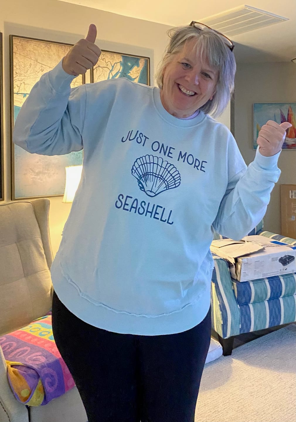 Customer photo review of Just One More Seashell