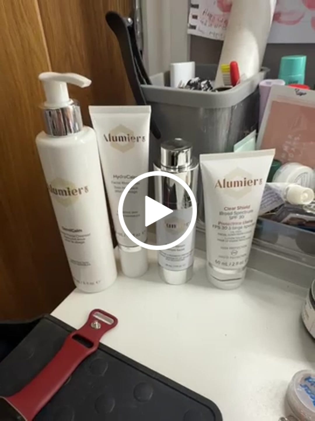 Customer video review of Alumier Calming Collection