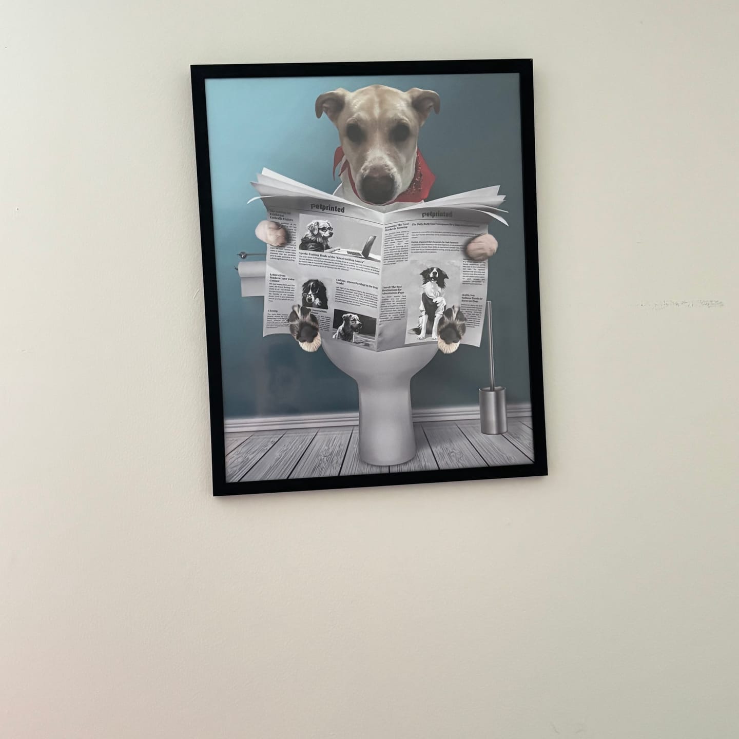Customer photo review of Important meeting - Personalized Poster
