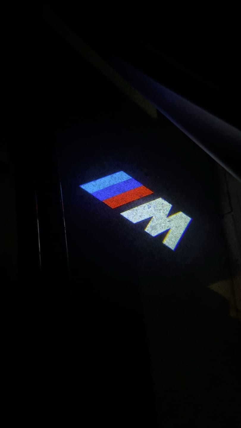 Customer photo review of BMW LED Car Door Welcome Logo Shadow Lights | E/F Chassis