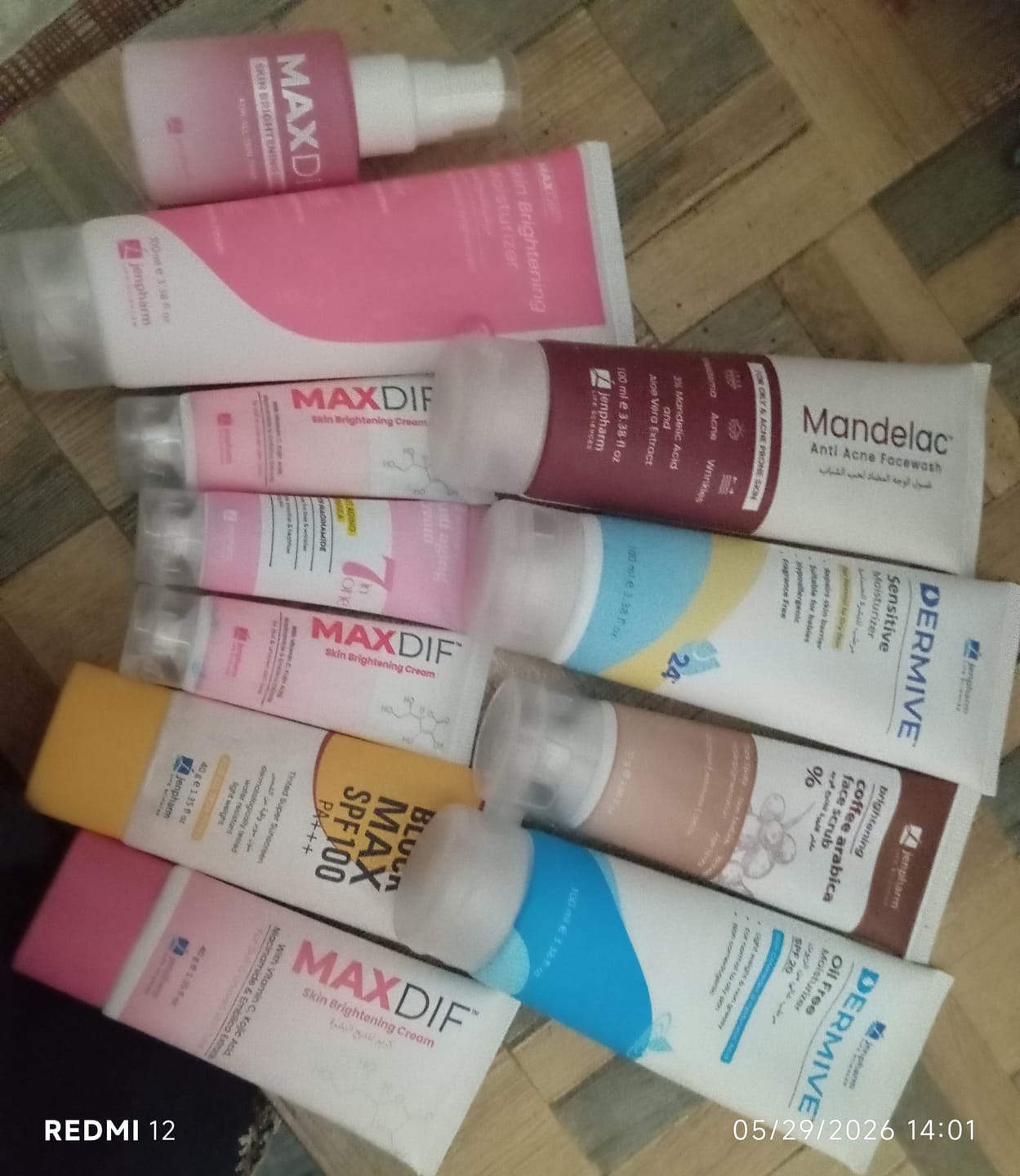 Customer photo review of Maxdif Brightening Serum