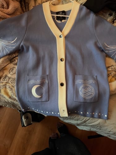 Customer photo review of Moon Spirit Cardigan Preorder