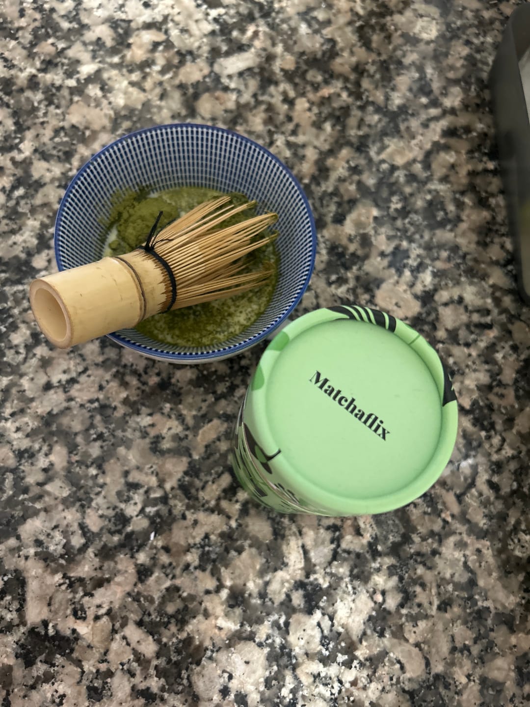 Customer photo review of Té Matcha Premium 100%