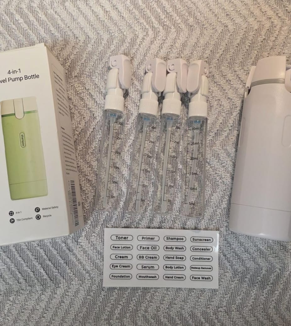 Customer photo review of Packsy Travel Capsule Leakproof