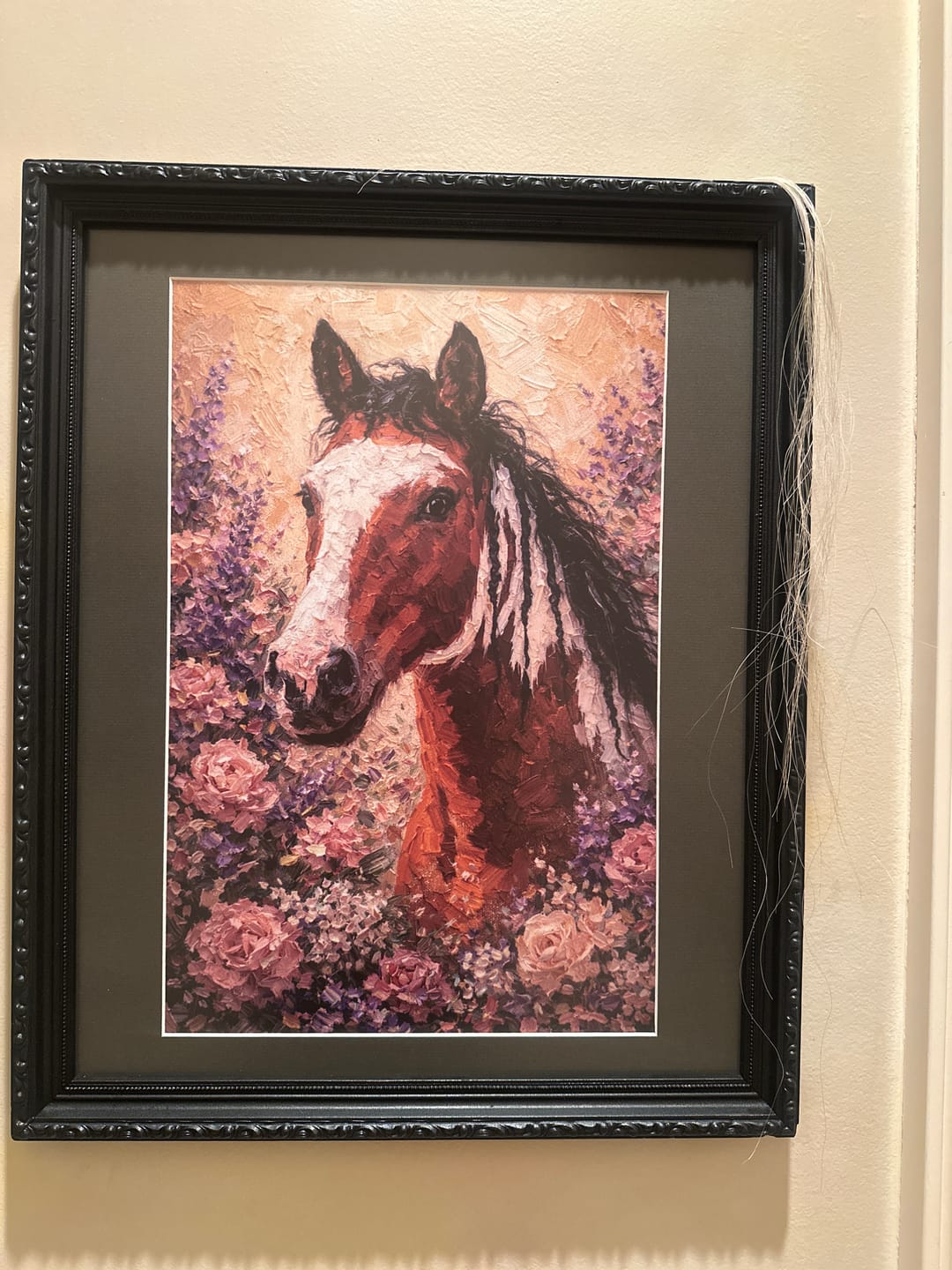 Customer photo review of Golden Bloom - Personalized Poster