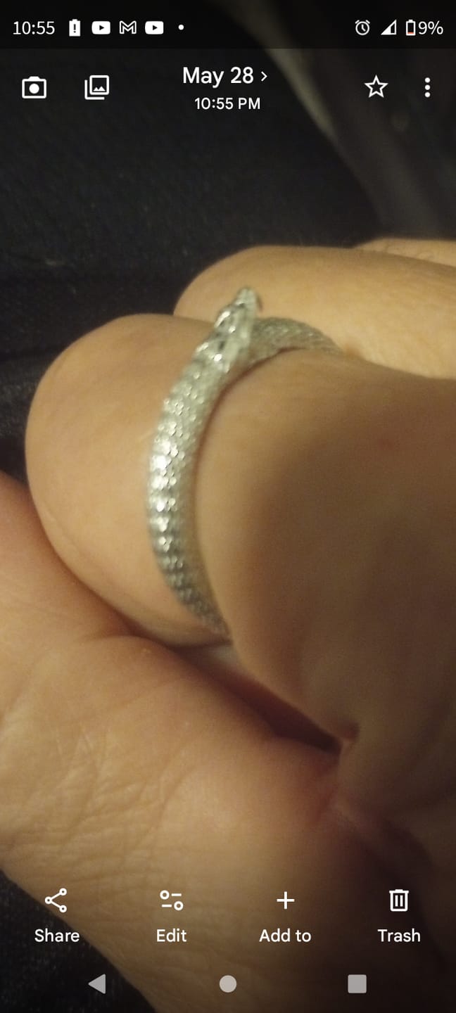 Customer photo review of OUROBOROS RING
