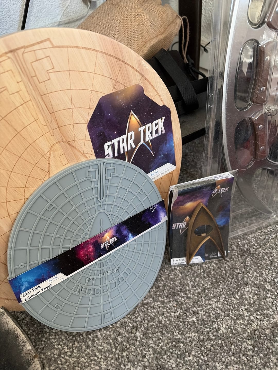 Customer photo review of Star Trek™ Star Trek Enterprise Trivet - Pre-Order