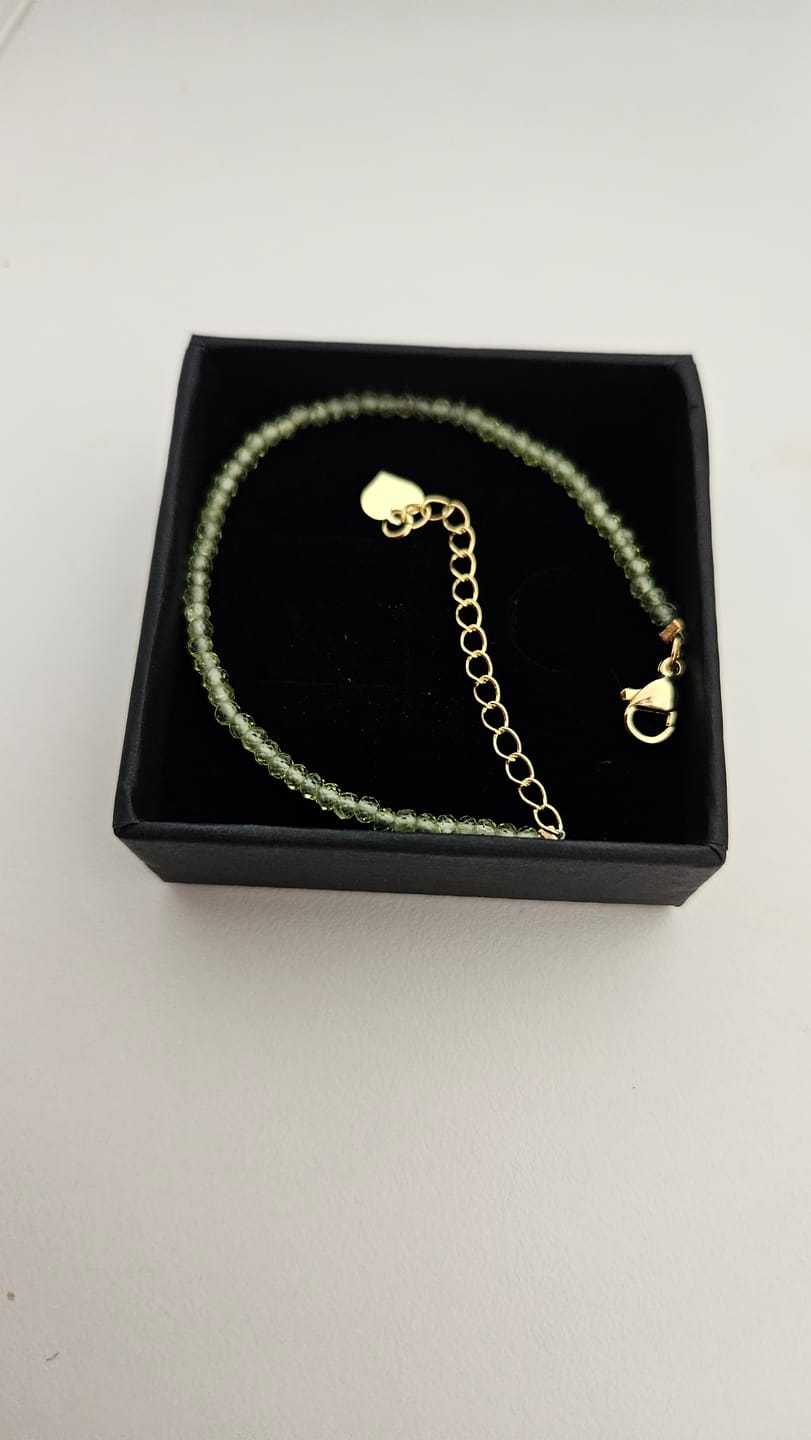 Customer photo review of Bracelet Péridot