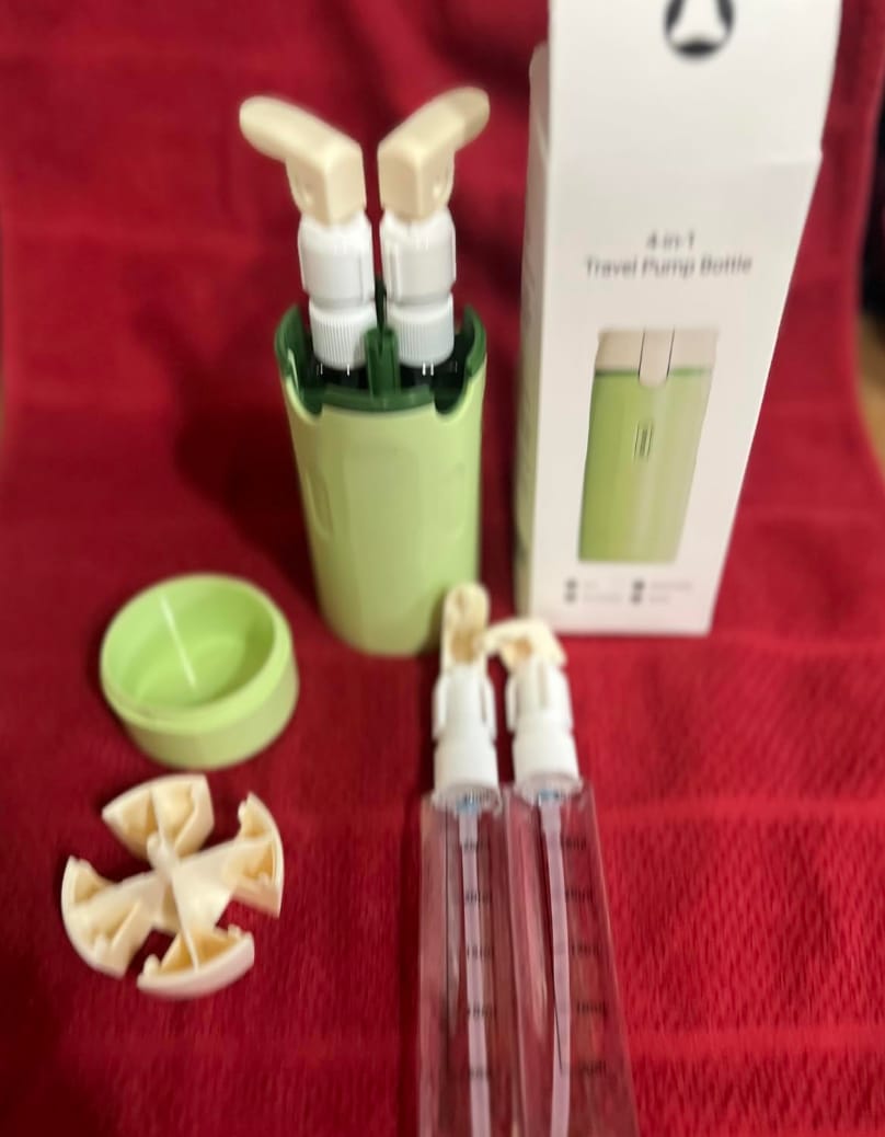 Customer photo review of Packsy Travel Capsule Leakproof