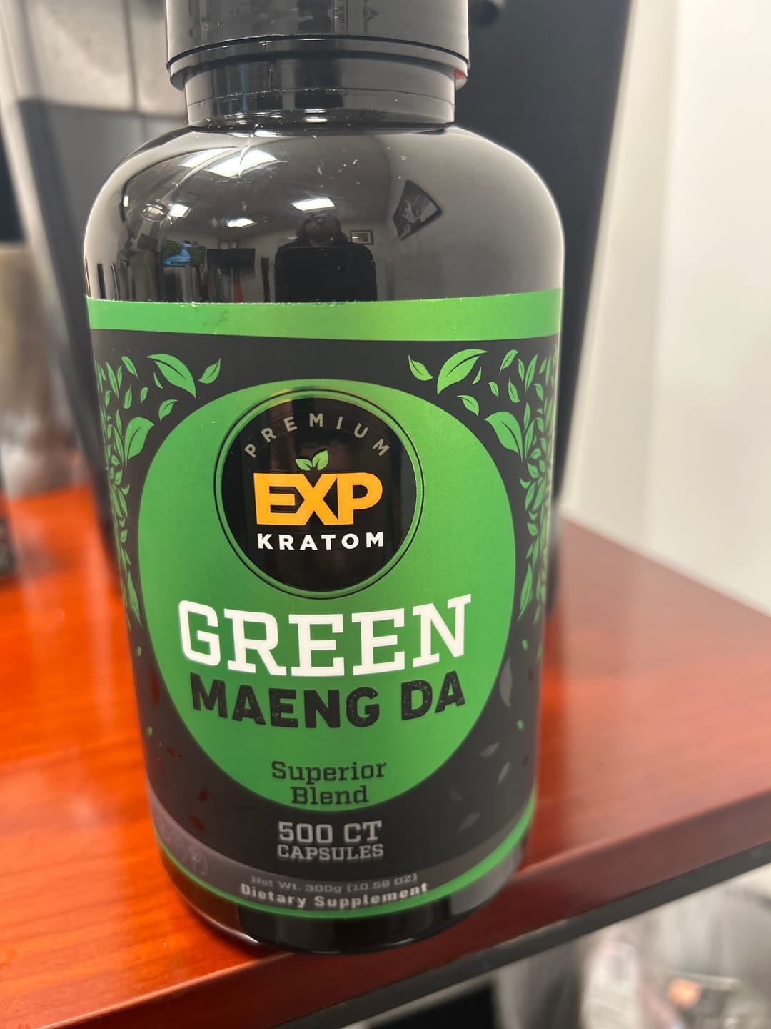 Customer photo review of EXP Premium Green Maeng Da Blend Kratom Capsules - Lab Tested