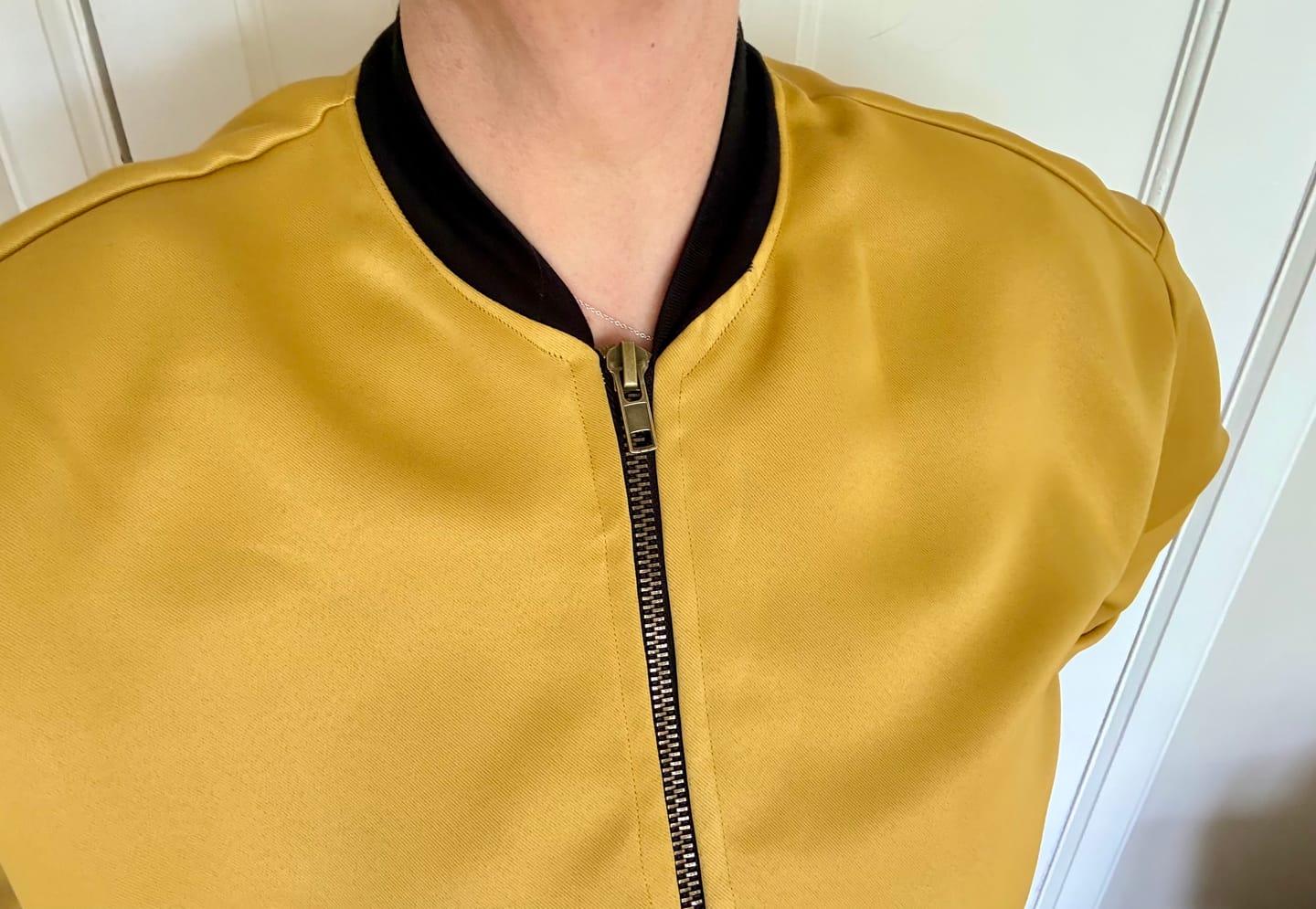 Customer photo review of Smooth Tubular Cuffing Fabric