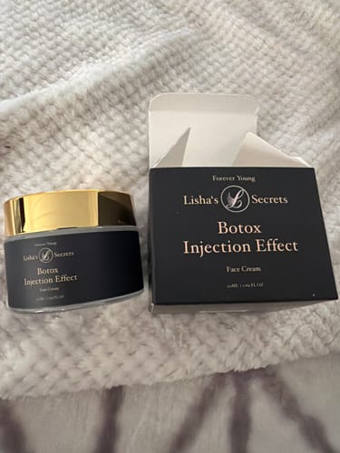 Kundenbewertung mit Foto zu Botox effect face cream - für eine gestraffte Haut wie vom Beauty Doc