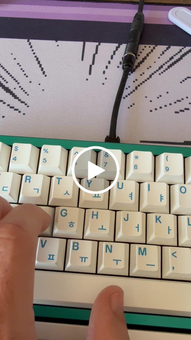 Customer video review of CHERRY MX2A BLACK LINEAR SWITCH (10PCS)