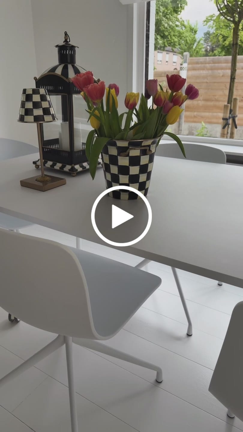 Customer video review of Courtly Check LED Rechargeable Cafe Table Lamp by Mackenzie-Childs
