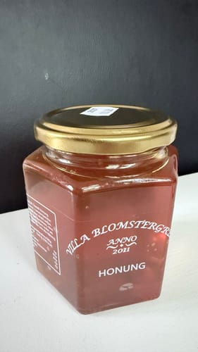 Customer photo review of Flytande honung 500 g – Svensk honung direkt från biodlare