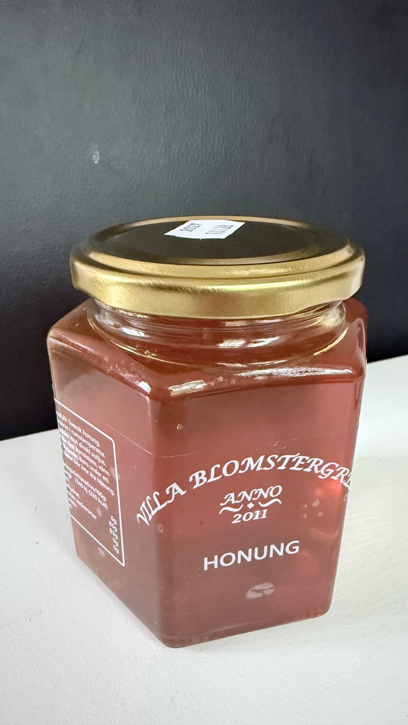 Customer photo review of Flytande honung 500 g – Svensk honung direkt från biodlare