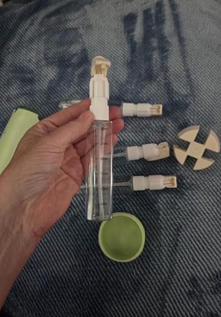 Customer photo review of Packsy Travel Capsule Leakproof